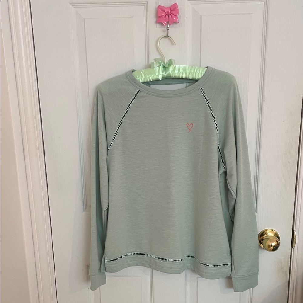 💎🧚‍♀️✨ VICTORIA’S SECRET Mint Open-Back Sweater Size S - Picture 10 of 10
